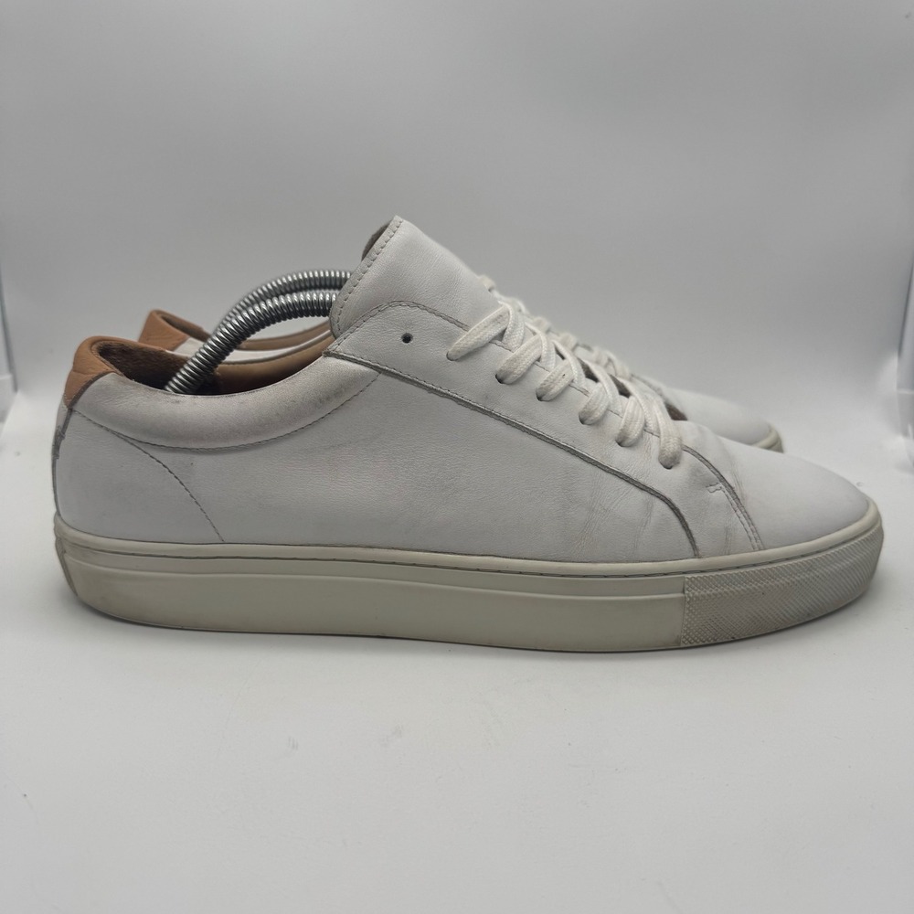 Uniform Standard Series 1‎ White Leather Low Top Sneakers Mens Size 44